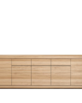 TGE-051393-Oak-Burger-sideboard-5-doors-3-drawers-250x45x85