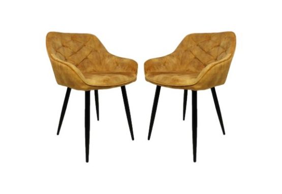 Stoel Liverpool velours