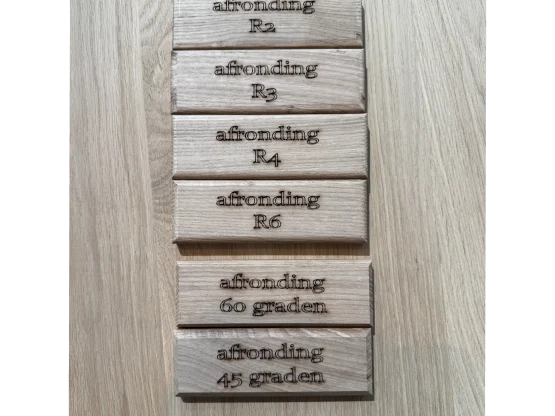 tafelblad eiken Deens ovaal - Afbeelding 7